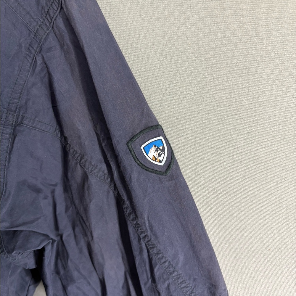 Kuhl Alternatr Waxed Jacket Coat Men Sz XL Navy Utility Outdoor - Picture 3 of 11